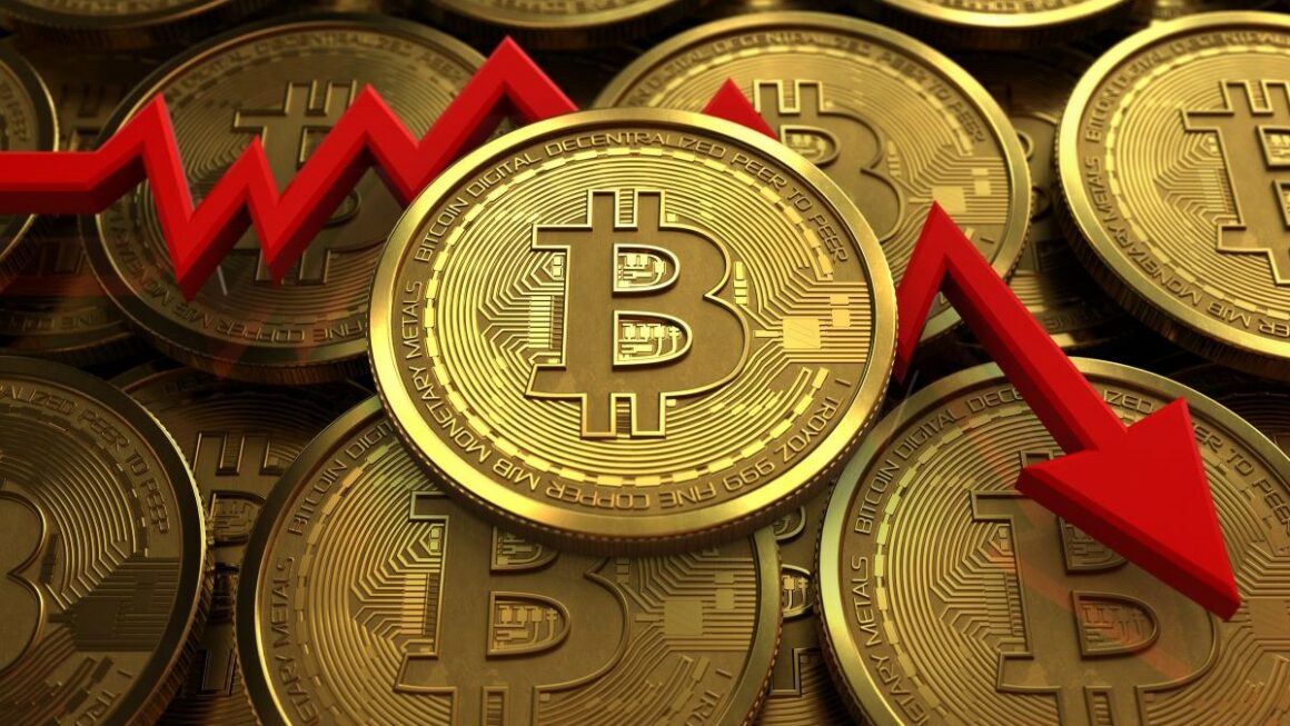 Bitcoin, andamento negativo nell’ultimo mese